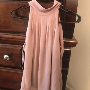 Women’s high neck blush tank XS